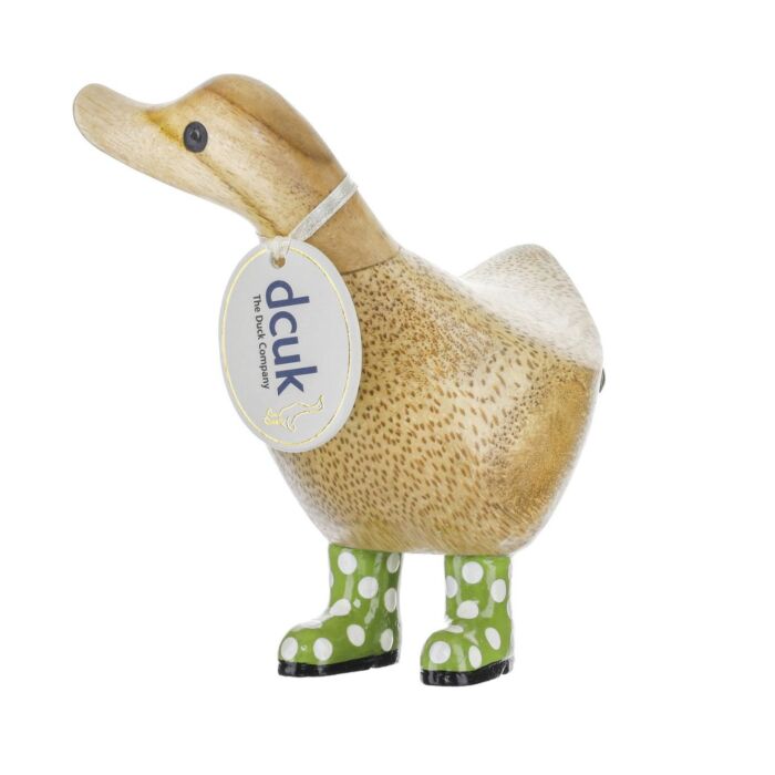 DCUK Spotty Boots Ducky - Green
